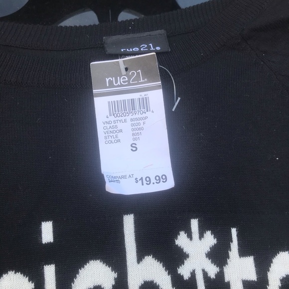 Rue 21 sweater size small - Picture 3 of 5